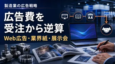製造業の広告戦略｜Web広告・業界紙・展示会を受注から選ぶ